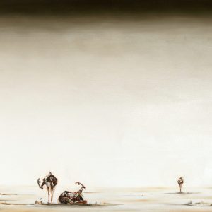 PaisajeII, óleo sobre lienzo, 55x120cm