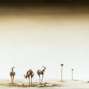 PaisajeIII, óleo sobre lienzo, 55x120cm