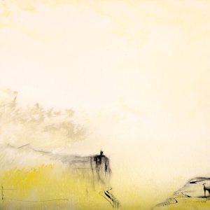 Serie Espacios IX, acrílico sobre lienzo. 41X86cmcm