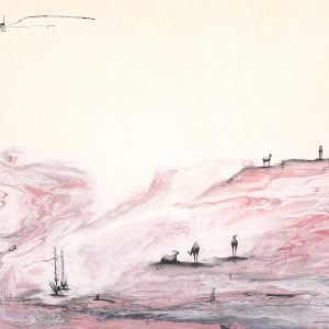 Serie Espacios X acrílico sobre lienzo. 50X75cm