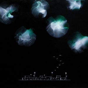 Serie De Otros Mundos 8, mixta sobre metacrilato,63x94cm