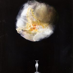 Serie De Otros Mundos 11, mixta sobre metacrilato, 37x28cm