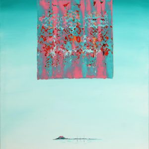 Serie Entre Silencios2, 2, mixta sobre lienzo. 80X60cm