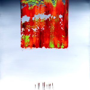 Serie Entre Silencios2, 7, mixta sobre lienzo. 65X50cm